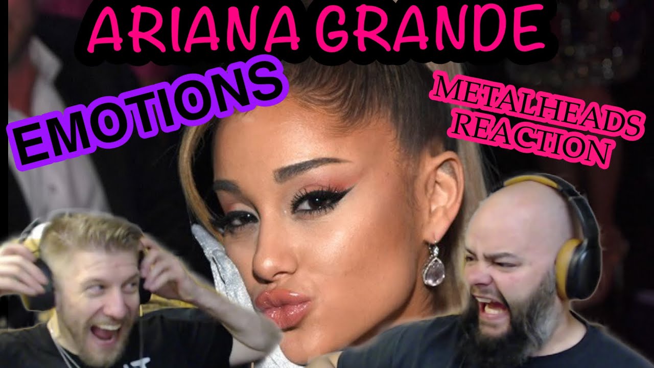 Oh wow Ariana! | ARIANA GRANDE - EMOTIONS (cover) | Metalheads Reaction