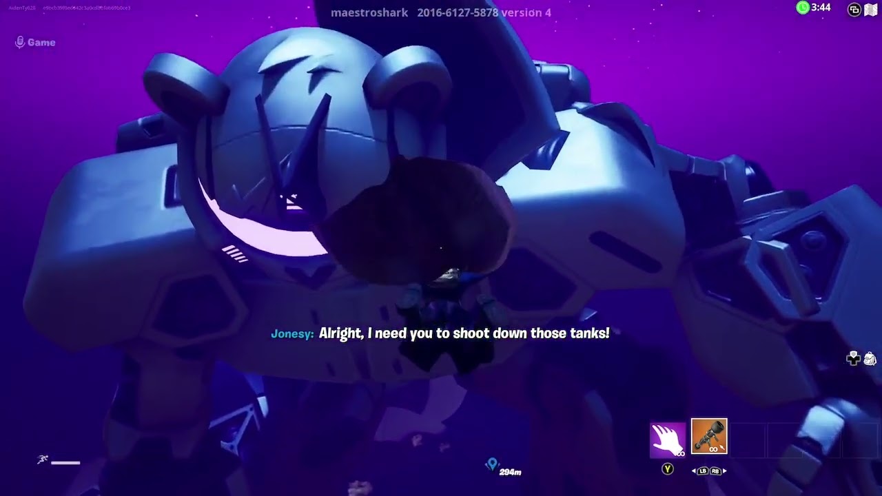 Fortnite Collision Live event Concept (map code 2016-6127-5878)