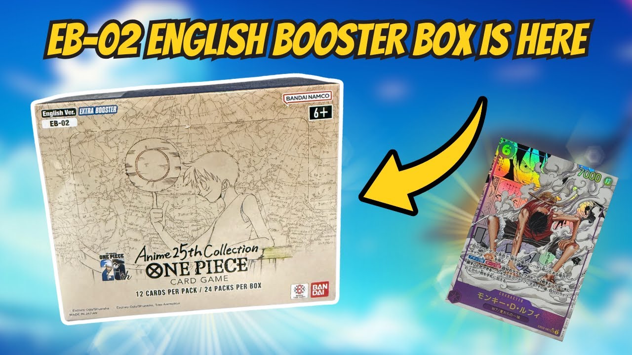 *EARLY OPENING* EB-02 ANIME 25TH COLLECTION BOOSTER BOX  (English)!