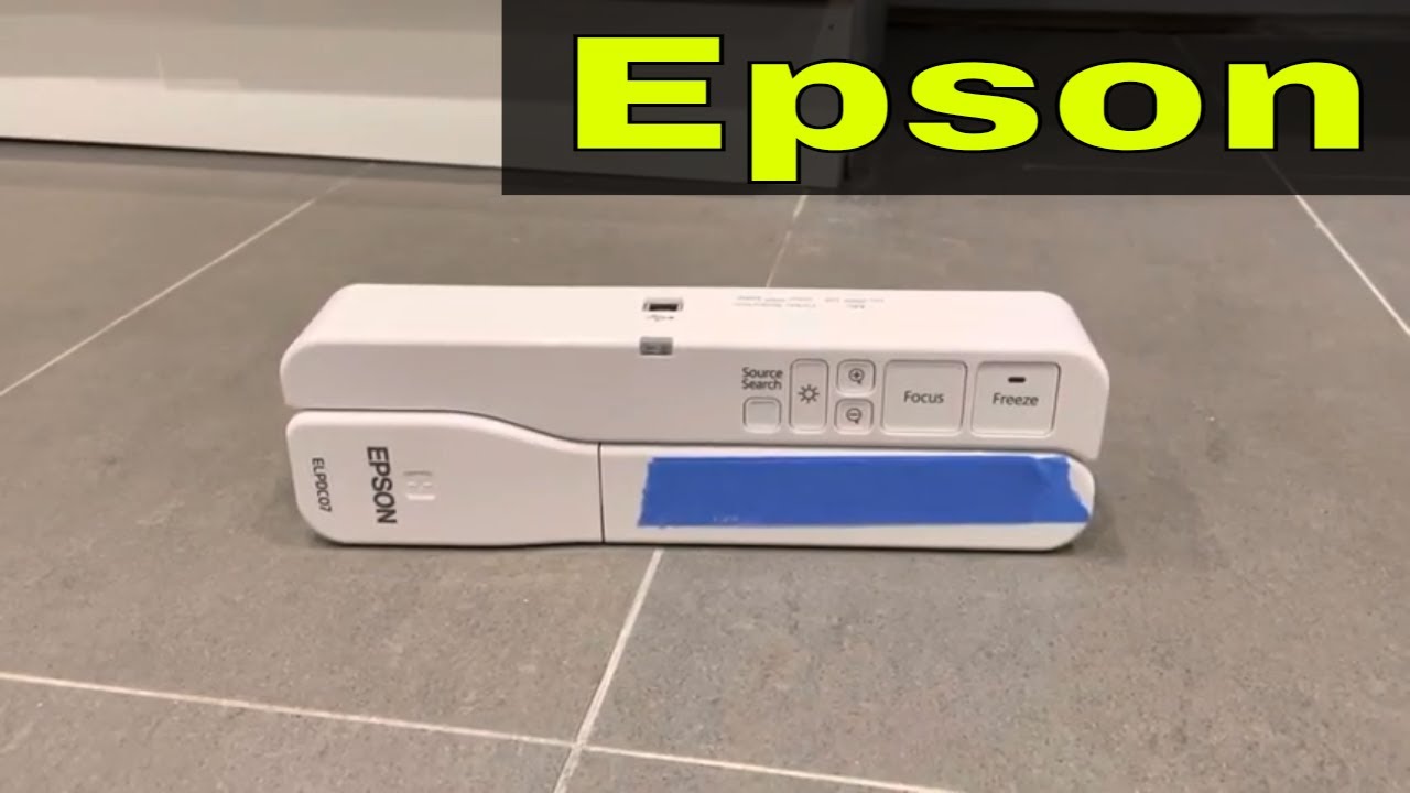 Epson Document Camera Review-ELPDC07