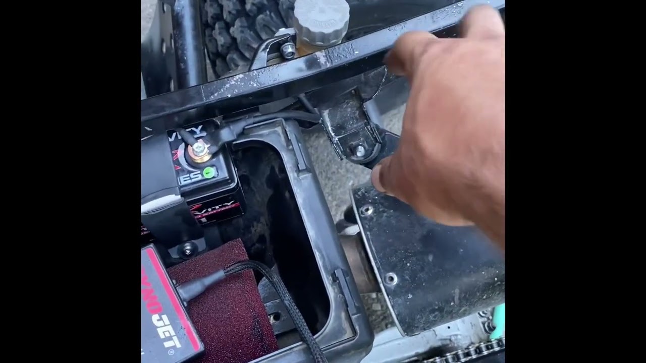 LTR- 450 Battery Relocate