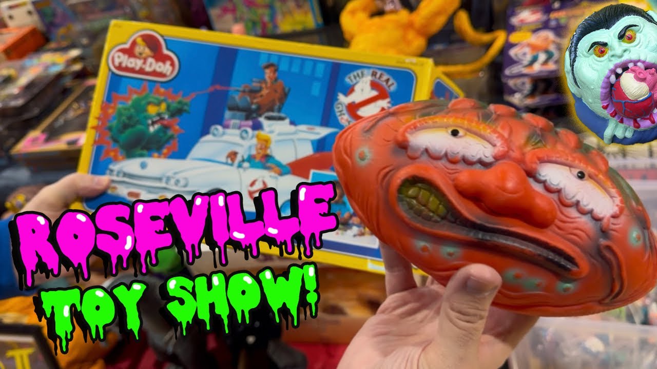 THE BEST VINTAGE TOY SHOW? | Roseville Toy show #vintagetoys