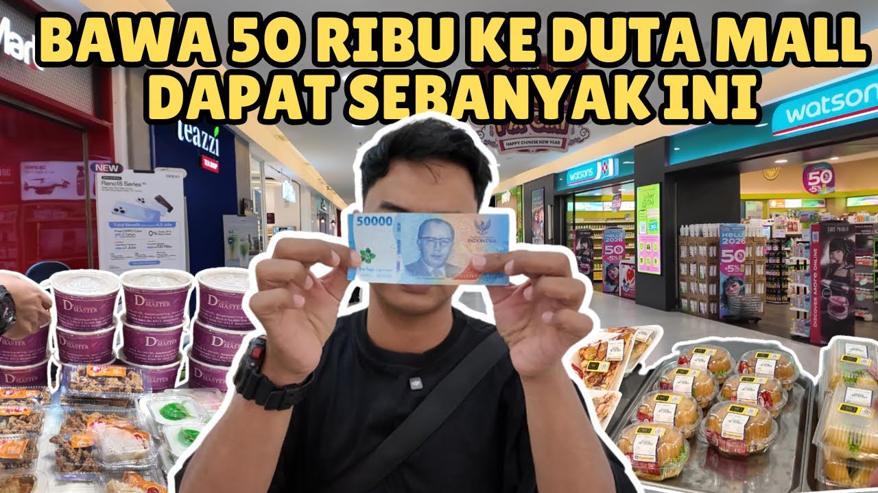 Rp50.000 di Duta Mall bisa Beli Apa Aja?