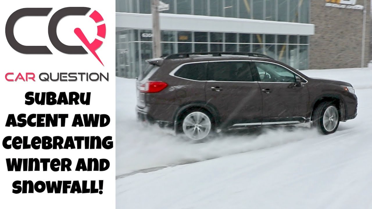 Subaru Ascent fun in the snow | Just for Christmas! | Uncut