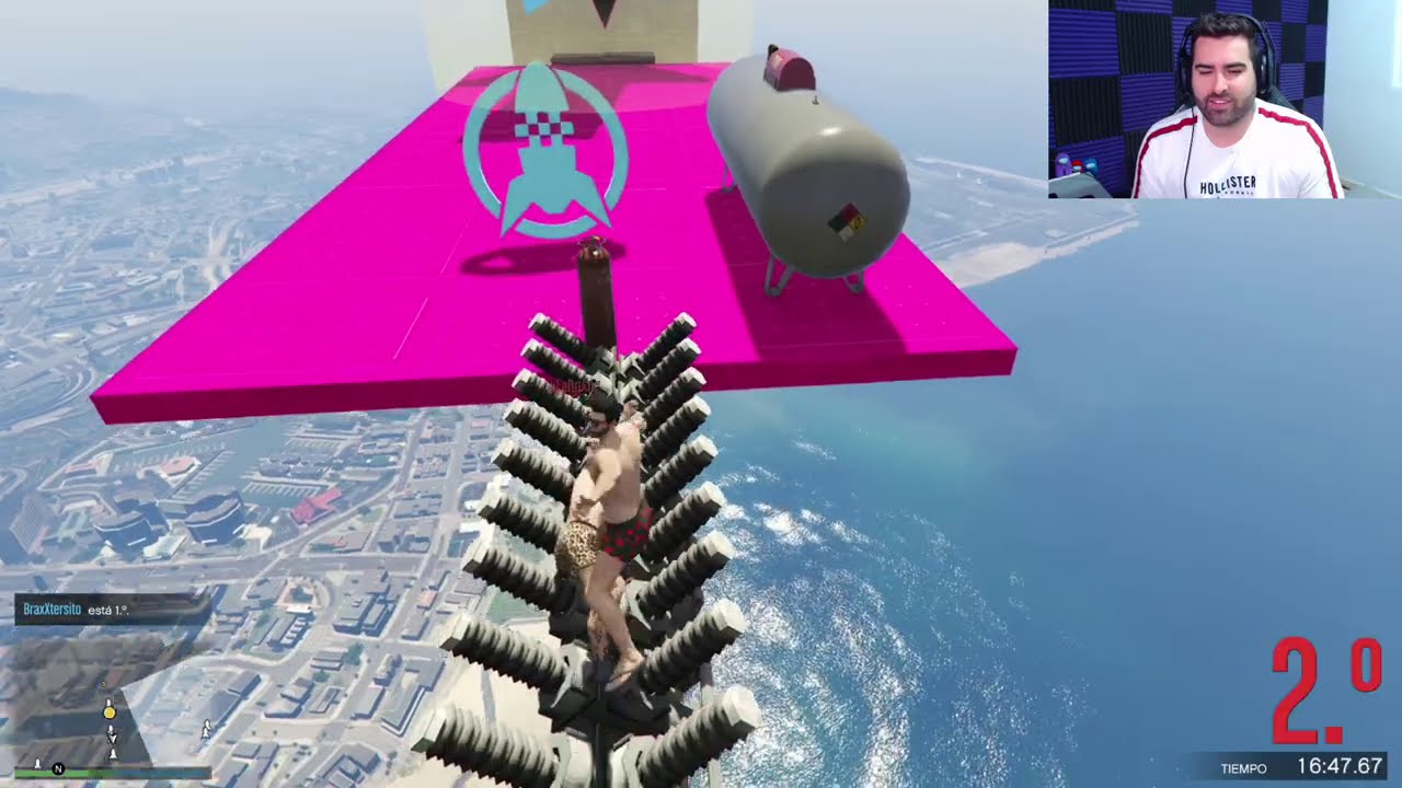 ME HACE VOLAR DE UN GOLPE Y ME ASUSTO! JAJAJA