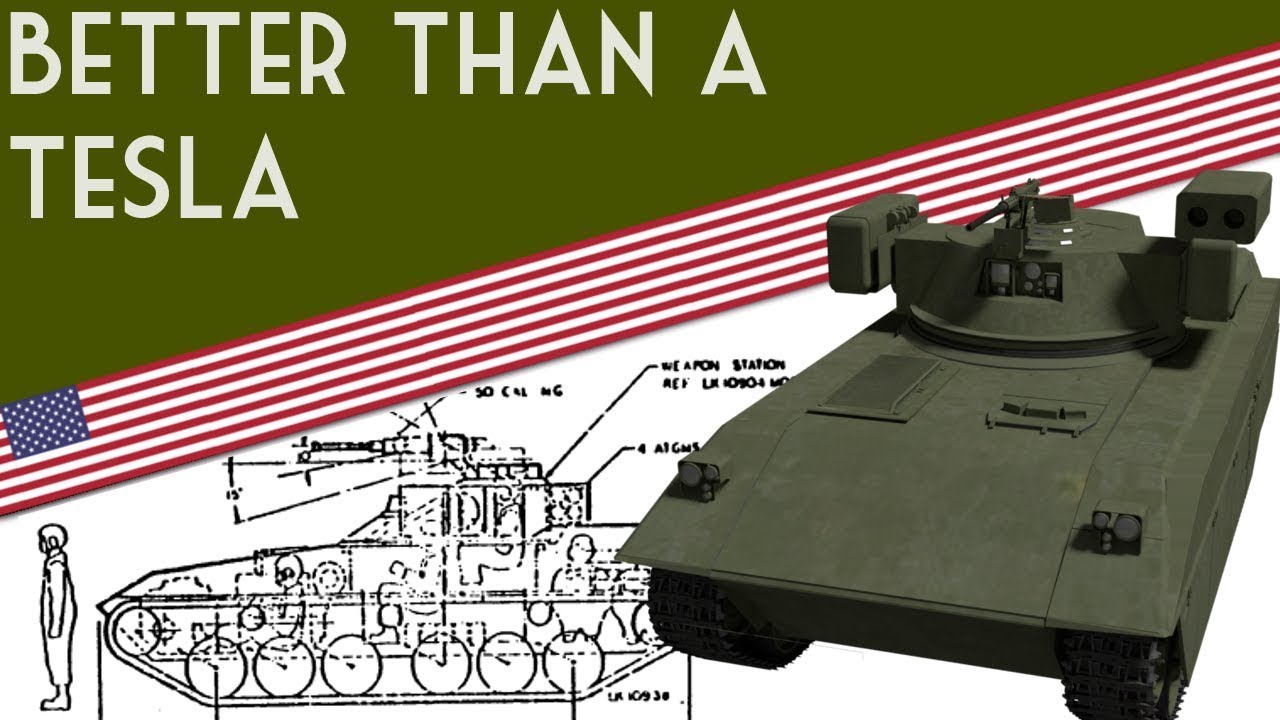Better Than A Tesla | 19.5 ton Electric Drive Future Combat Vehicle
