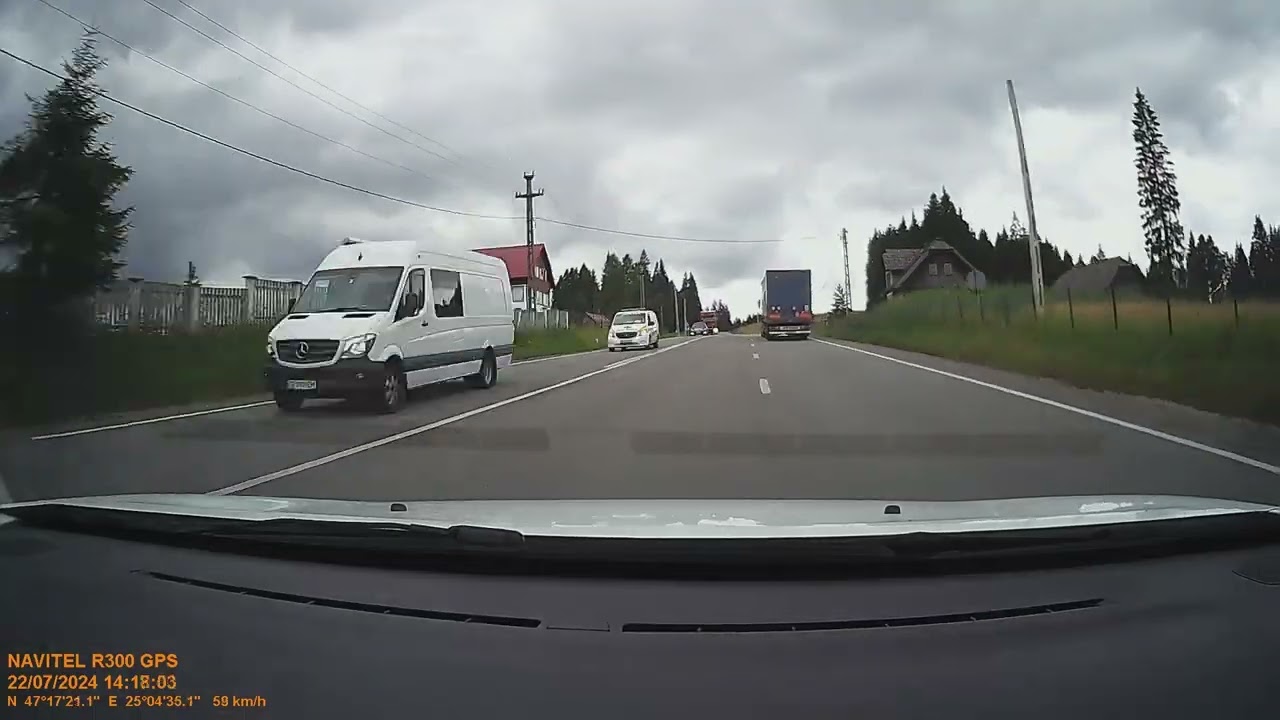 DN17-Vatra Dornei-Pasul Tihuta-Muresanii Bargaului CameraDeBord