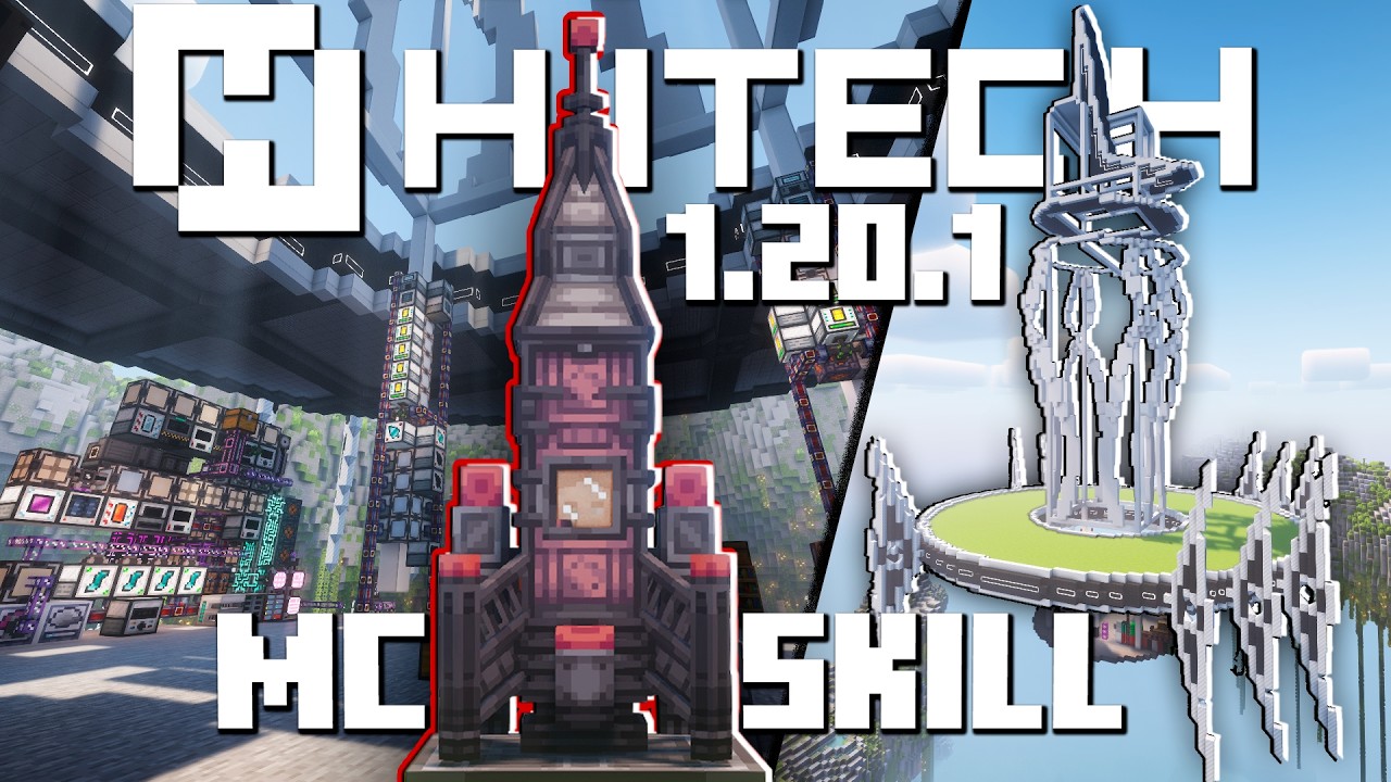 ПРОМЫШЛЕННОЕ ЧУДО НА HITECH 1.20.1 Зимнее обновление Minecraft