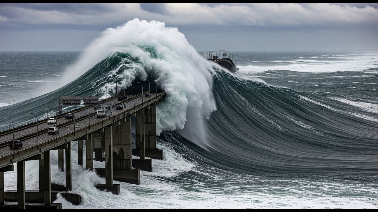WORLD ENDS 2026: USA Completely Destroyed by Mega Tsunami | Short Film