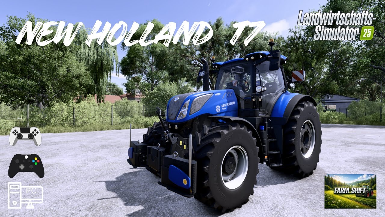LS25 - New Holland T7 LWB PLMI Modvorstellung #farmingsimulator #ls25 #farming #ls25mods #newholland