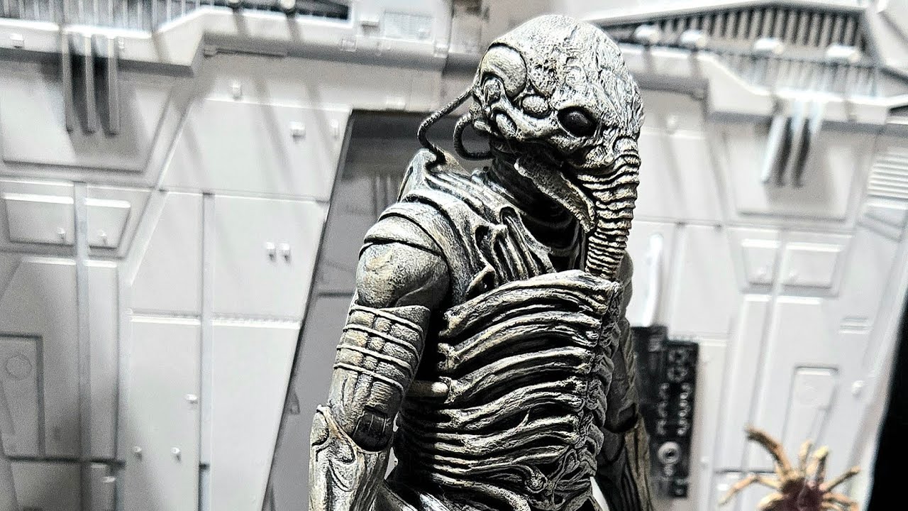 neca engineer space jockey figure repaint DIY