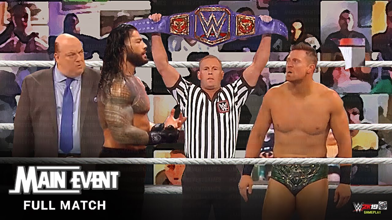 The Miz Cashes in his MITB on Roman Reigns for The WWE Universal Championship!