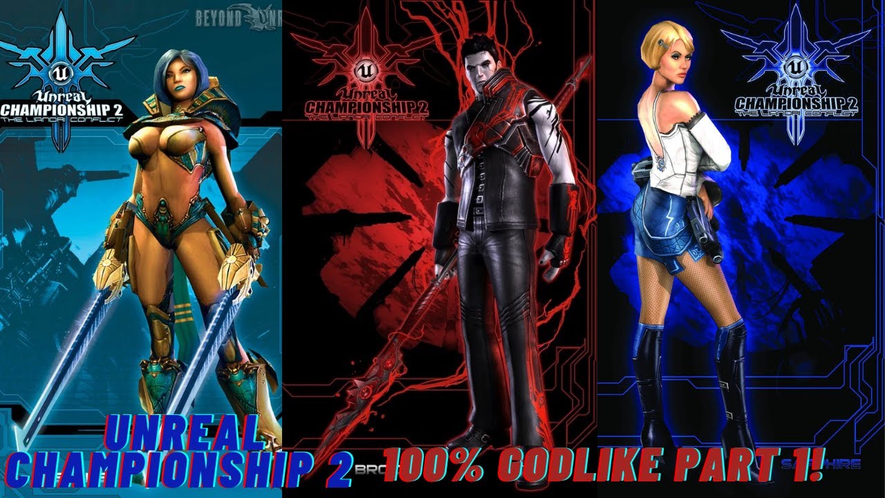 Unreal Championship 2: The Liandri Conflict 100% [Godlike Difficulty 1080p] [No Commentary] [1/2]