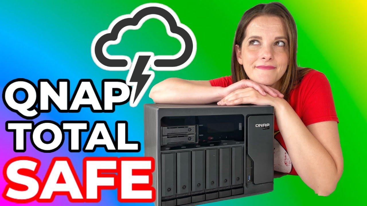 Súper NAS QNAP 60TB  -BACKUP Total anti RANSOMWARE y GOOGLE Fotos-