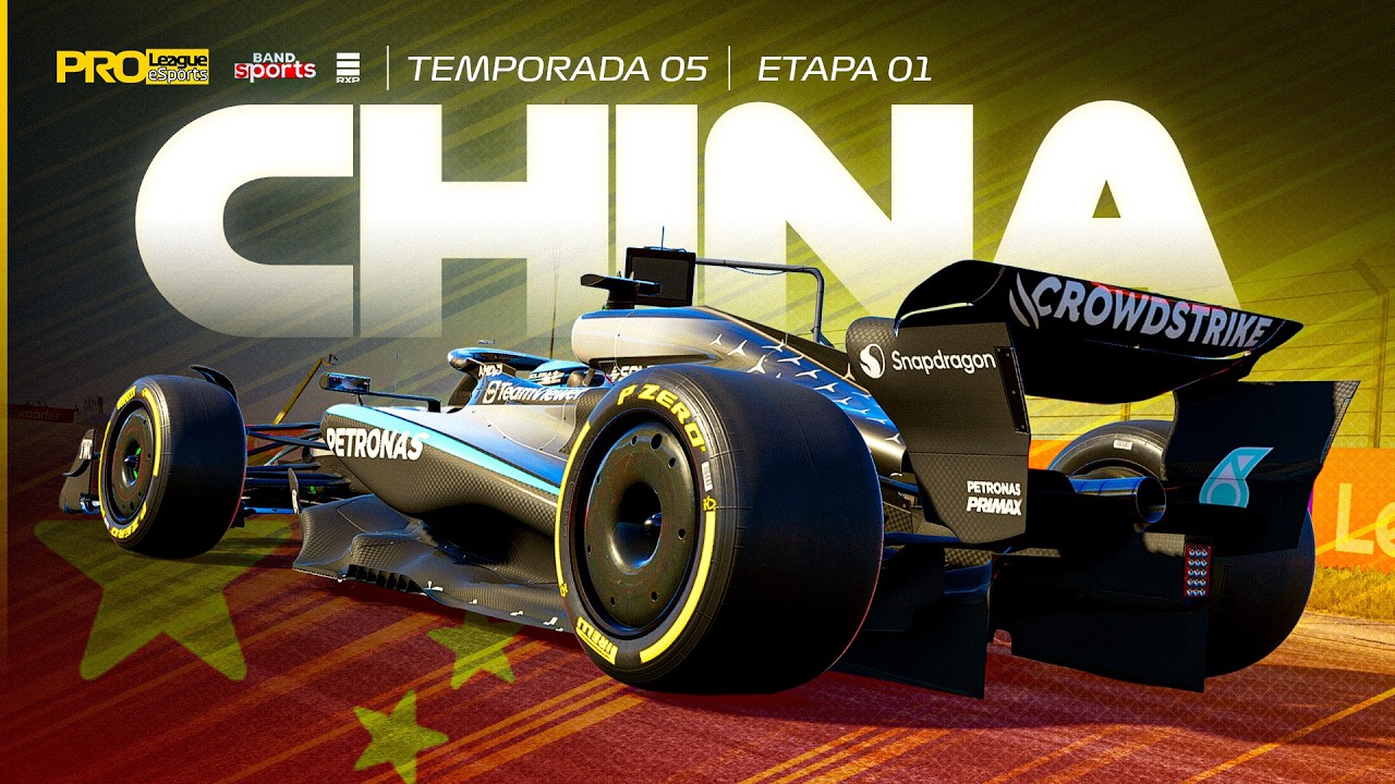 F1 2025 AO VIVO GP DA CHINA | MUNDIAL PRÓ LEAGUE | NAR: QUEIROZ