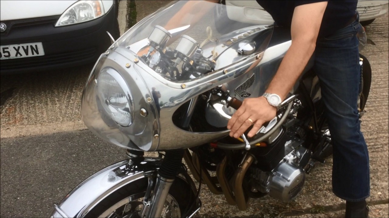 Honda CB750  Cafe Racer SOUND CHECK