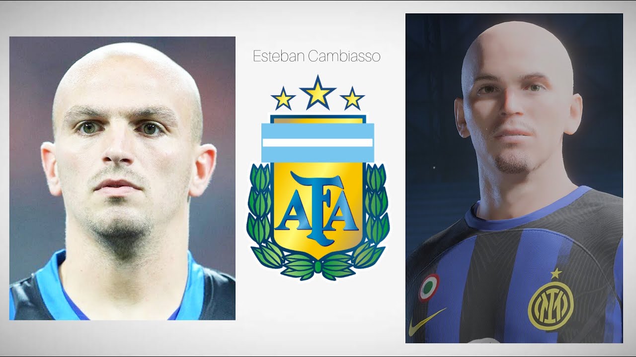 EA FC 24 - Pro Clubs Lookalike | Esteban Cambiasso + Stats | ICON | Inter Milan/Argentina Legend