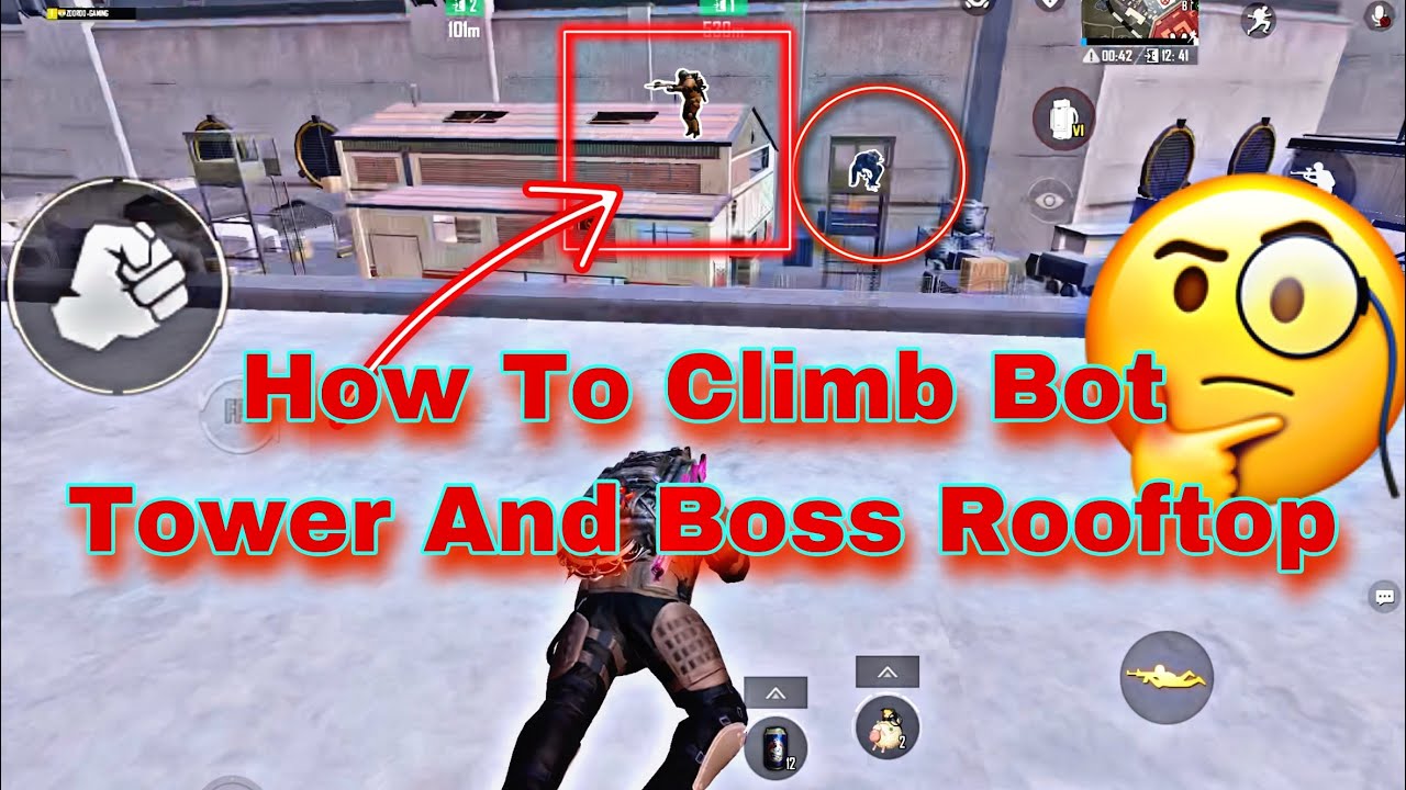What Is The Secret To Climb The Bot Tower ? Metro Royale Survival