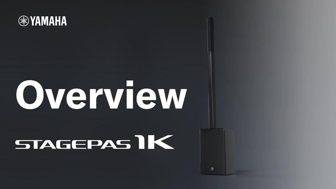 Система Yamaha STAGEPAS 1K: 1 Обзор