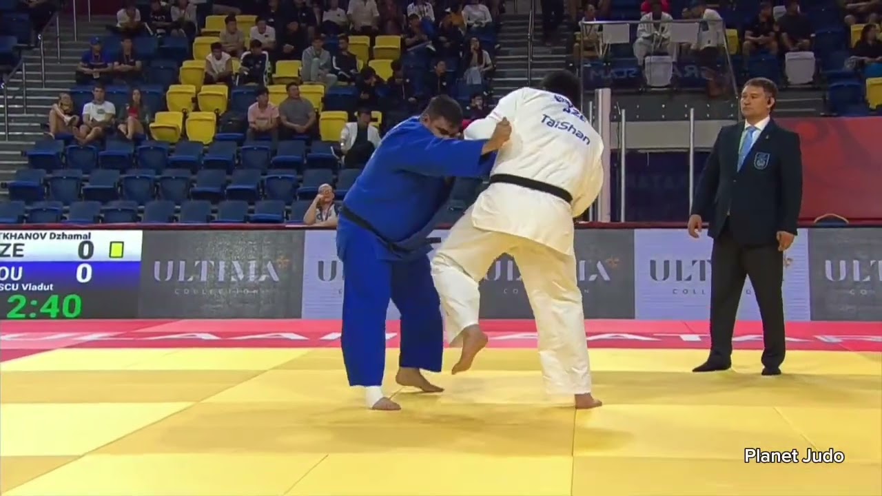 Dzhamal GAMZATKHANOV 🇦🇿 🆚️ Vladut SIMIONESCU 🇷🇴 | 1 раунд/+100кг | Большой Шлем Улан-Батор 2023 