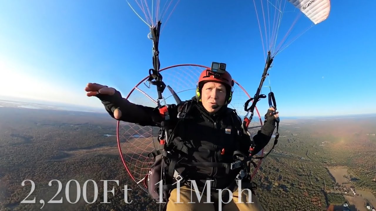 Flying Only The Best Paramotor, And Glider!