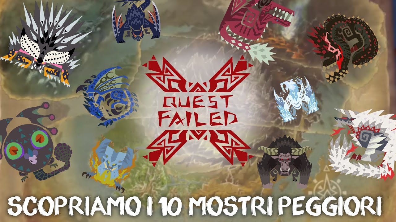 MHW Iceborne: TOP TEN dei MOSTRI PEGGIORI del gioco