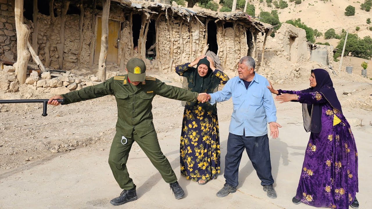 The police arrived and arrested Hassan in a surprise operation.