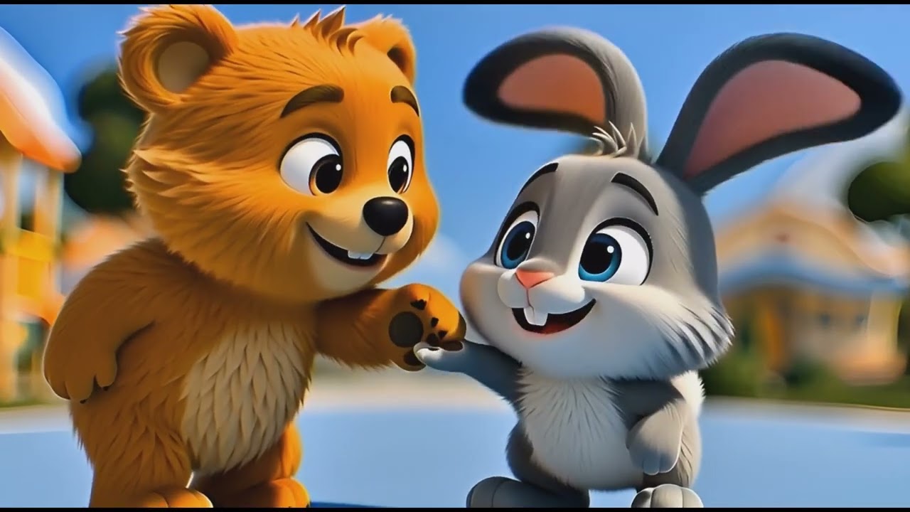 Medo i Zeko – ples i skok 🧸🐰 | Dječja pjesmica