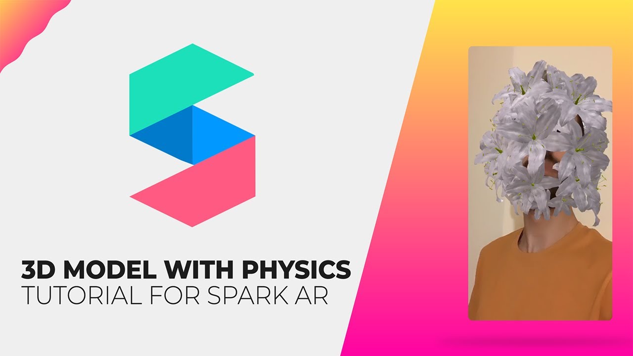 3D Model with Physics for Spark AR