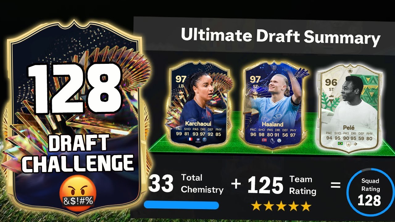 The CRAZY 128 FUT DRAFT Challenge! FC 24 Ultimate Team
