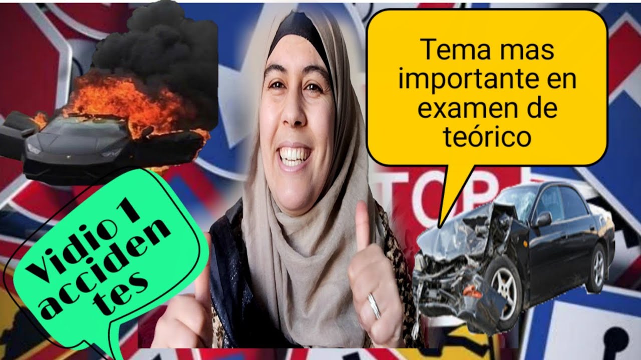 Tema de accidente 🤕 vidio1️⃣ من الأسئلة الكثيرةيوم الإمتحان كتجي فهاد التيما