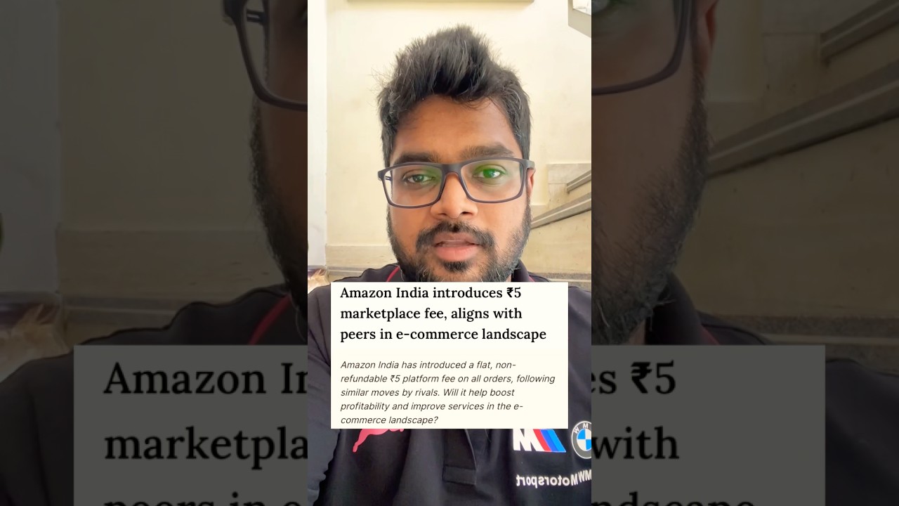 Amazon introduces ₹5 platform fees