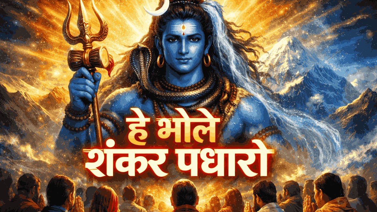 हे भोले शंकर पधारो | Sawan Special Shiv Bhajan | Mahadev Bhajan Hindi