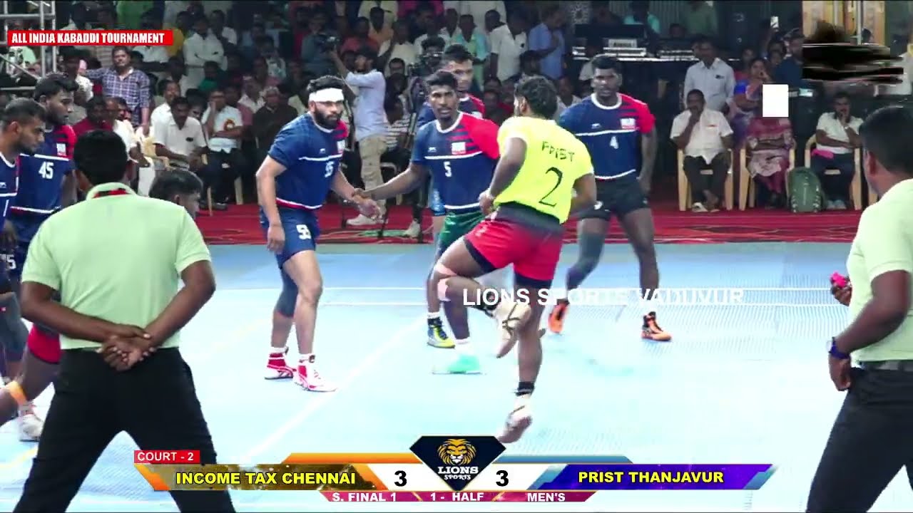 S F - 2|| INCOME TAX vs PRIST THANJAVUR  || ALL INDIA KABADDI MATCH @ODDANCHATHIRAM - 2026