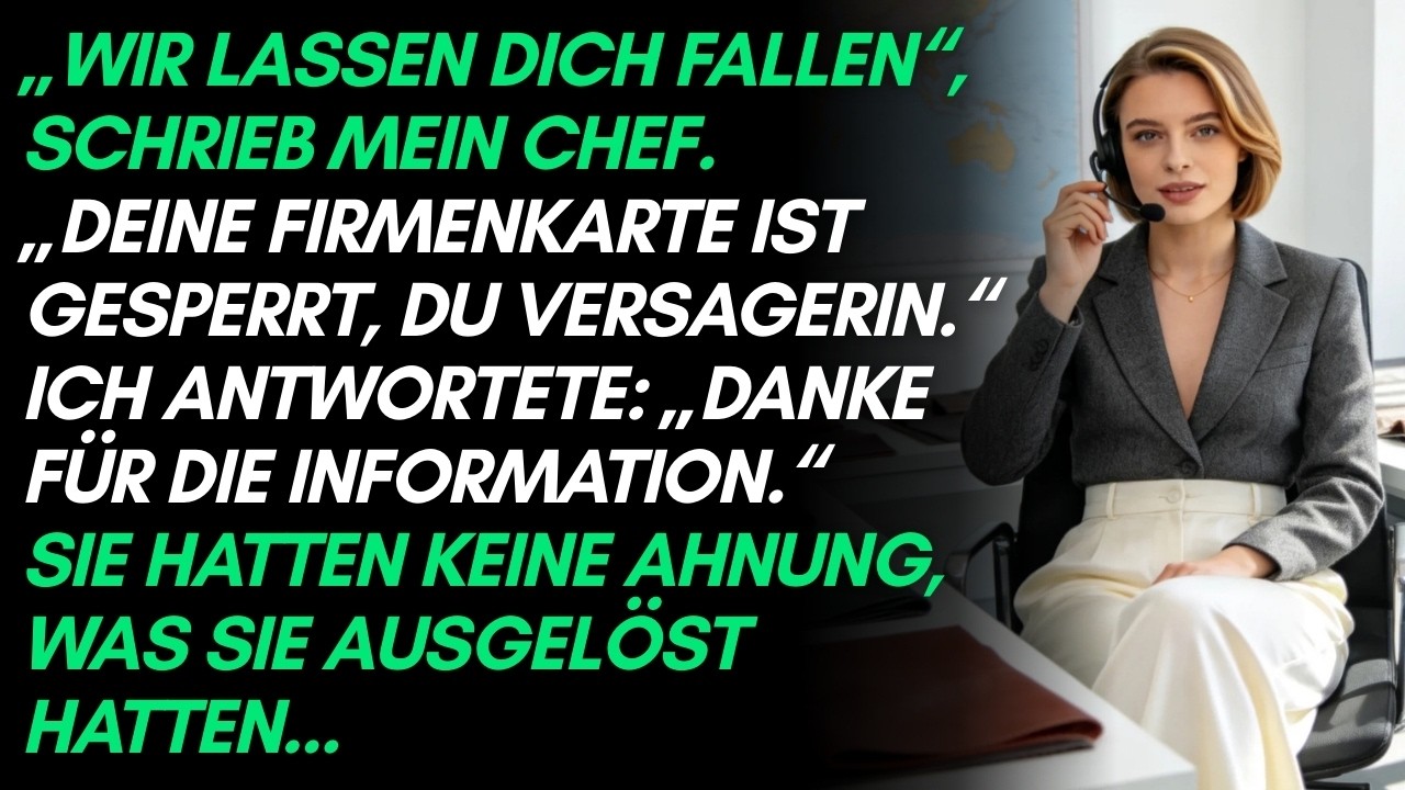 Sie ließen mich im Ausland sitzen – meine Firmenkarte wurde gesperrt