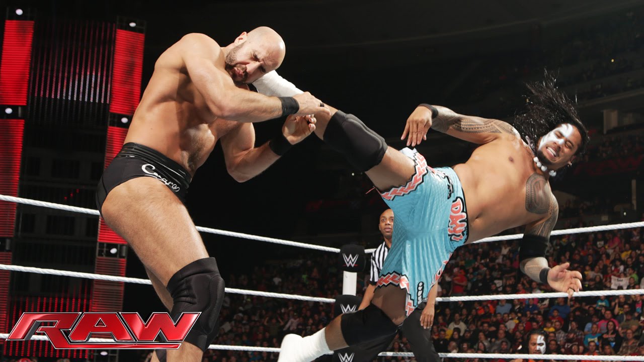 Jimmy Uso vs. Cesaro: Raw, February 2, 2015
