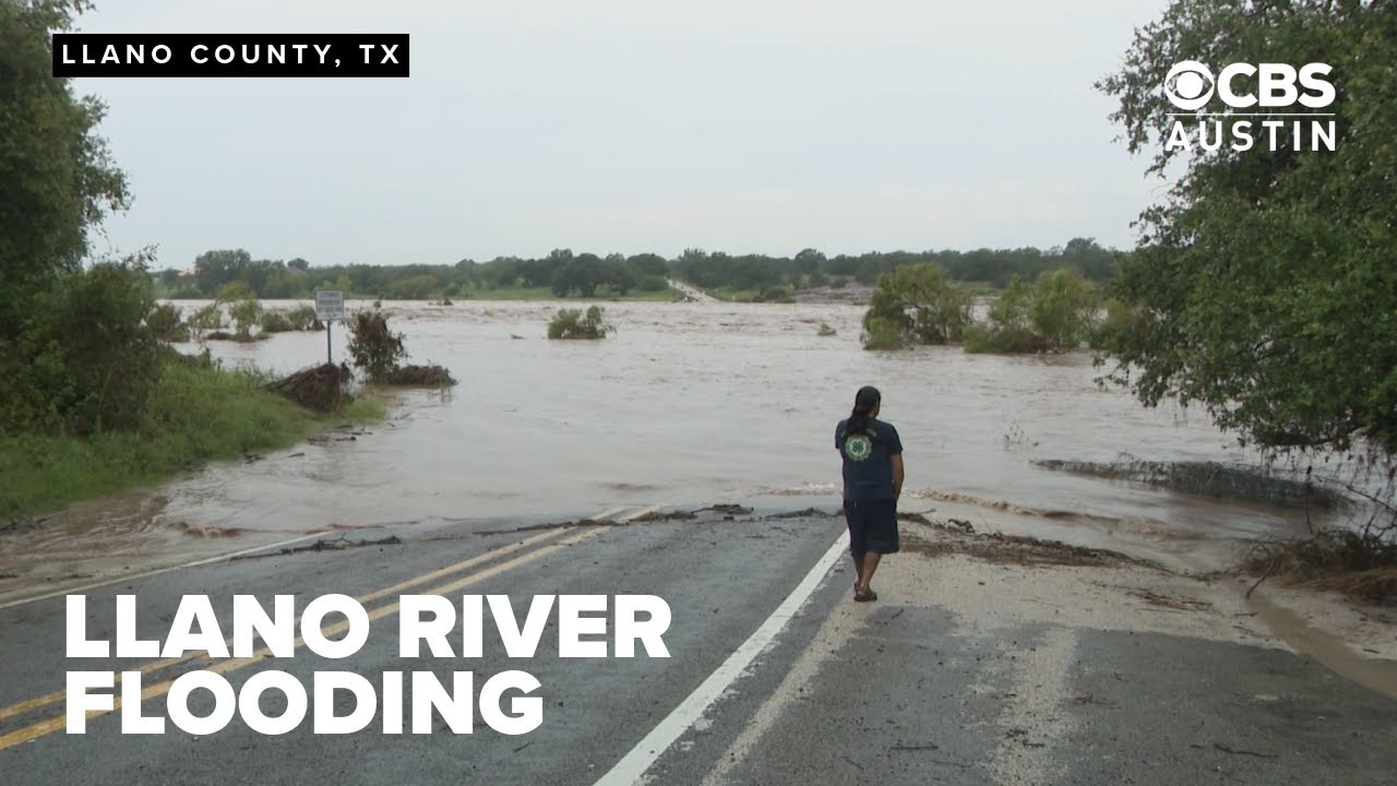 More rain hits Central Texas, Llano River floods
