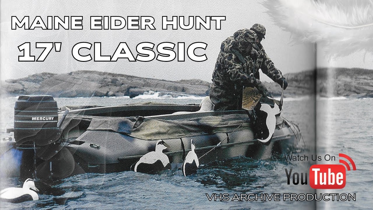 1993 VHS Eider Hunt Maine THE DUCK BOAT COMPANY