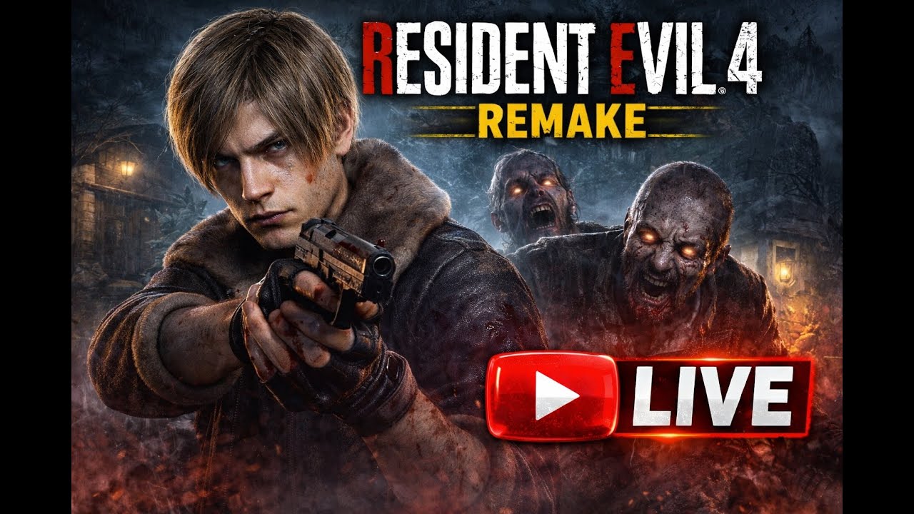 RESIDENT EVIL 4 REMAKE - O INÍCIO DE GAMEPLAY #1