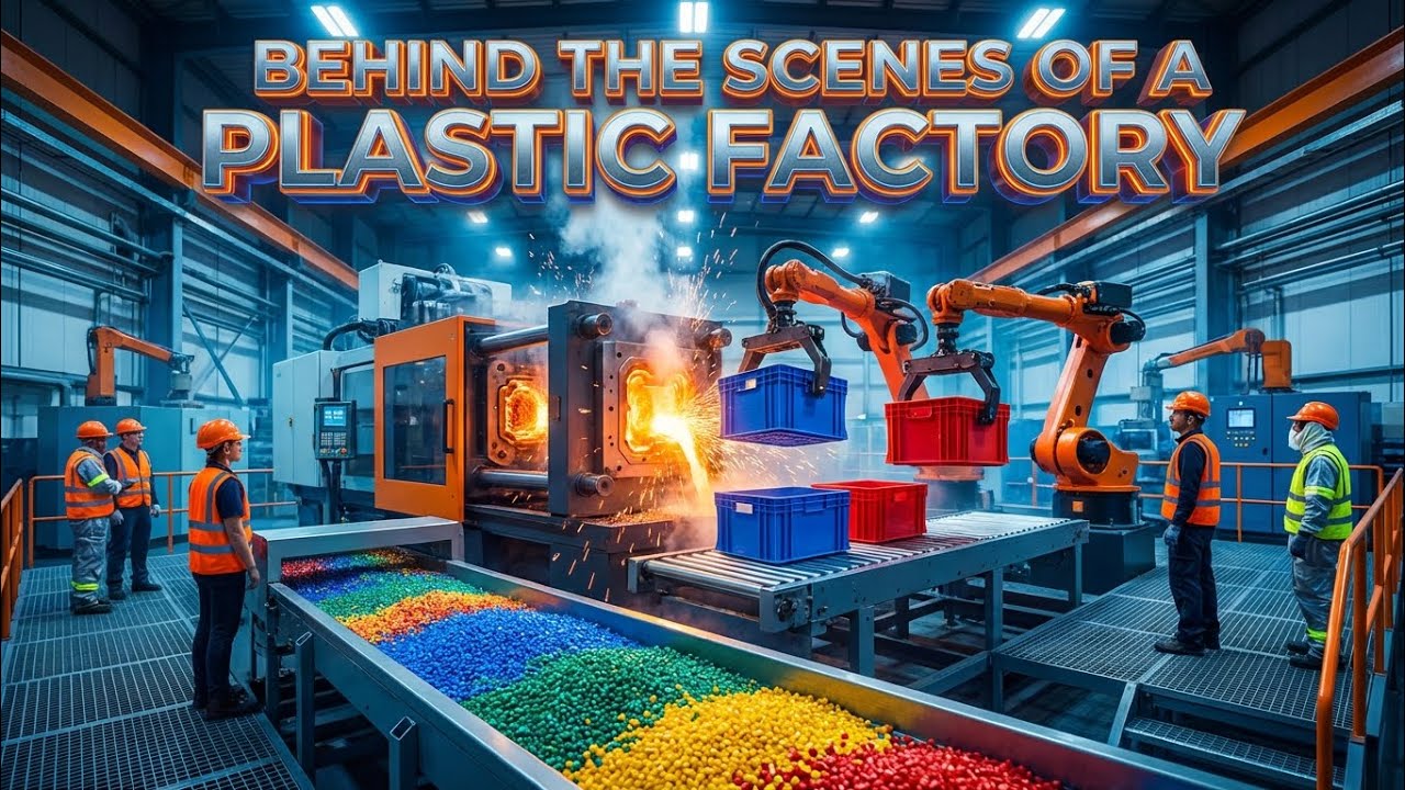 Behind the scenes of a Plastic Manufacturing Plant