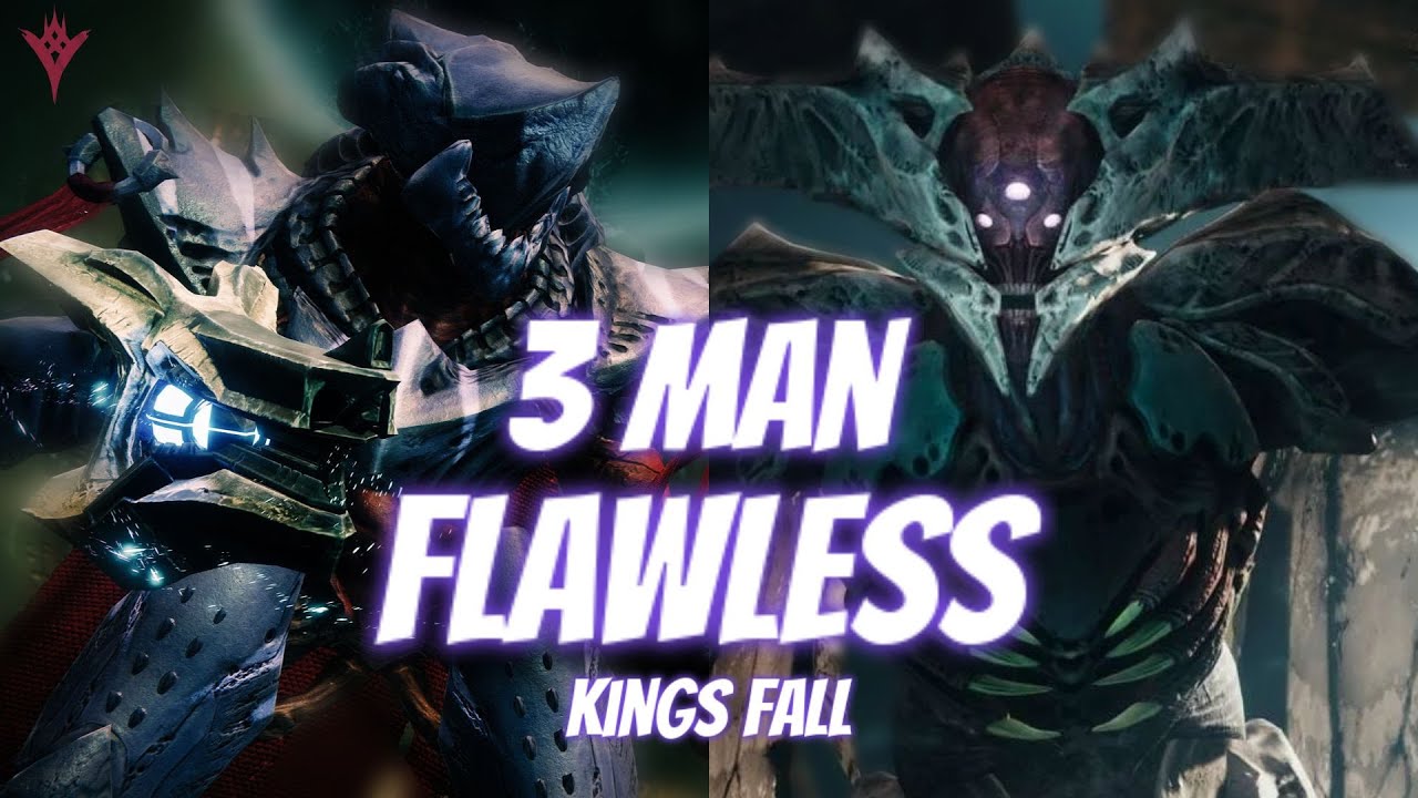 3 Man Flawless Kings Fall - Destiny 2