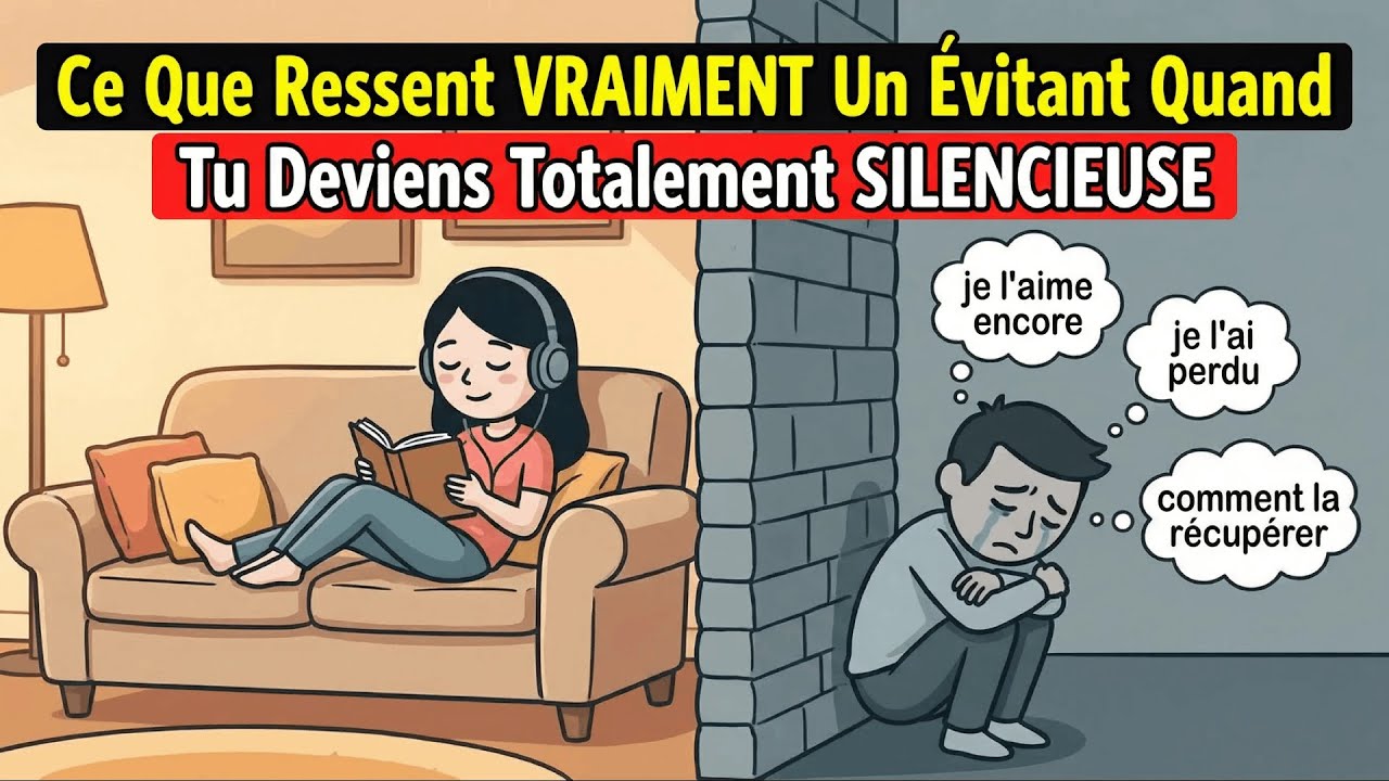 Ce Que Ressent VRAIMENT Un Évitant Quand Tu Deviens Totalement SILENCIEUSE