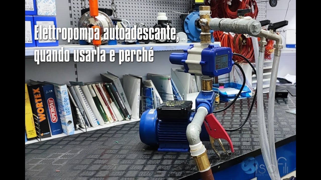 Elettropompa autoadescante, quando usarla e perché