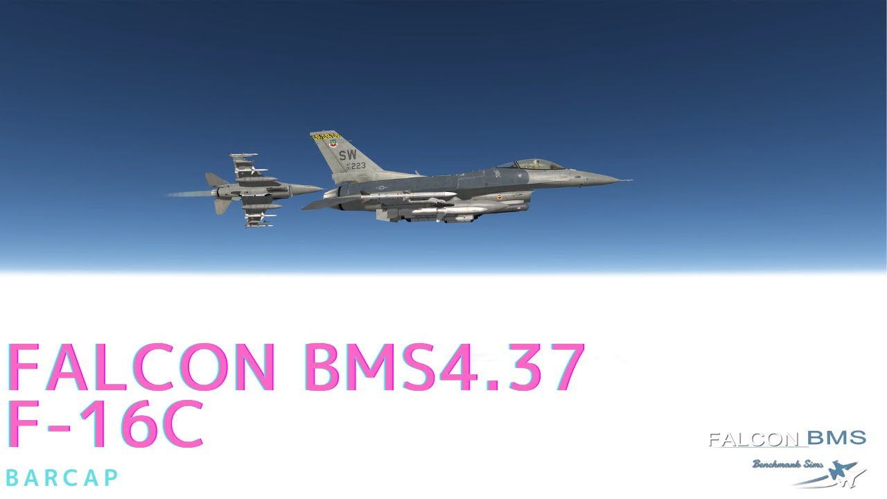 【FALCON BMS 4.37】F-16 BARCAP