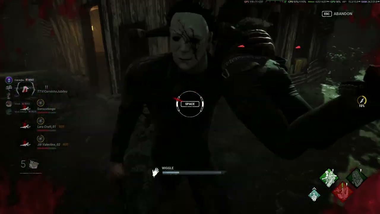 Michael Myers Hack | #dbdbrasil  #deadbydaylight #deadbydaylightbrasil