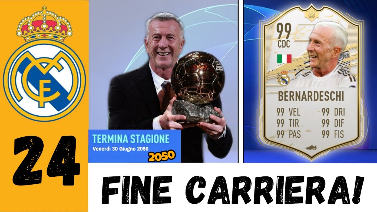 FINE CARRIERA! [CARRIERA GIOCATORE BERNARDESCHI] #24