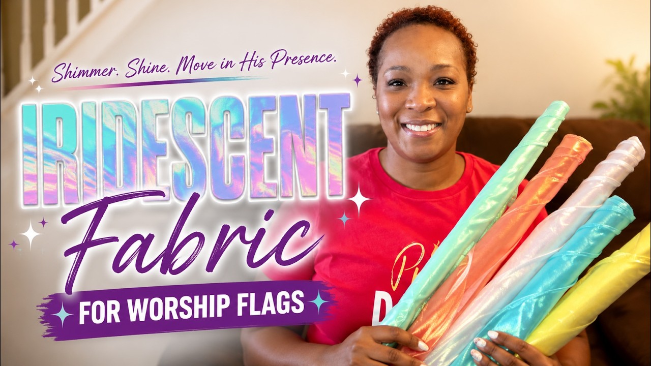 Iridescent Fabric | Types of Fabric for Worship Flags