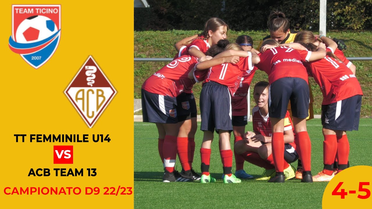 Team Ticino Femminile U14 VS ACB Team 13 (Campionato D9 22/23)