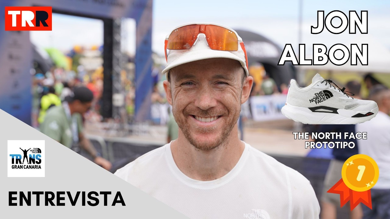 Jon Albon - Ganador en un d&iacute;a duro y de condiciones adversas | The North Face Transgrancanaria 2026
