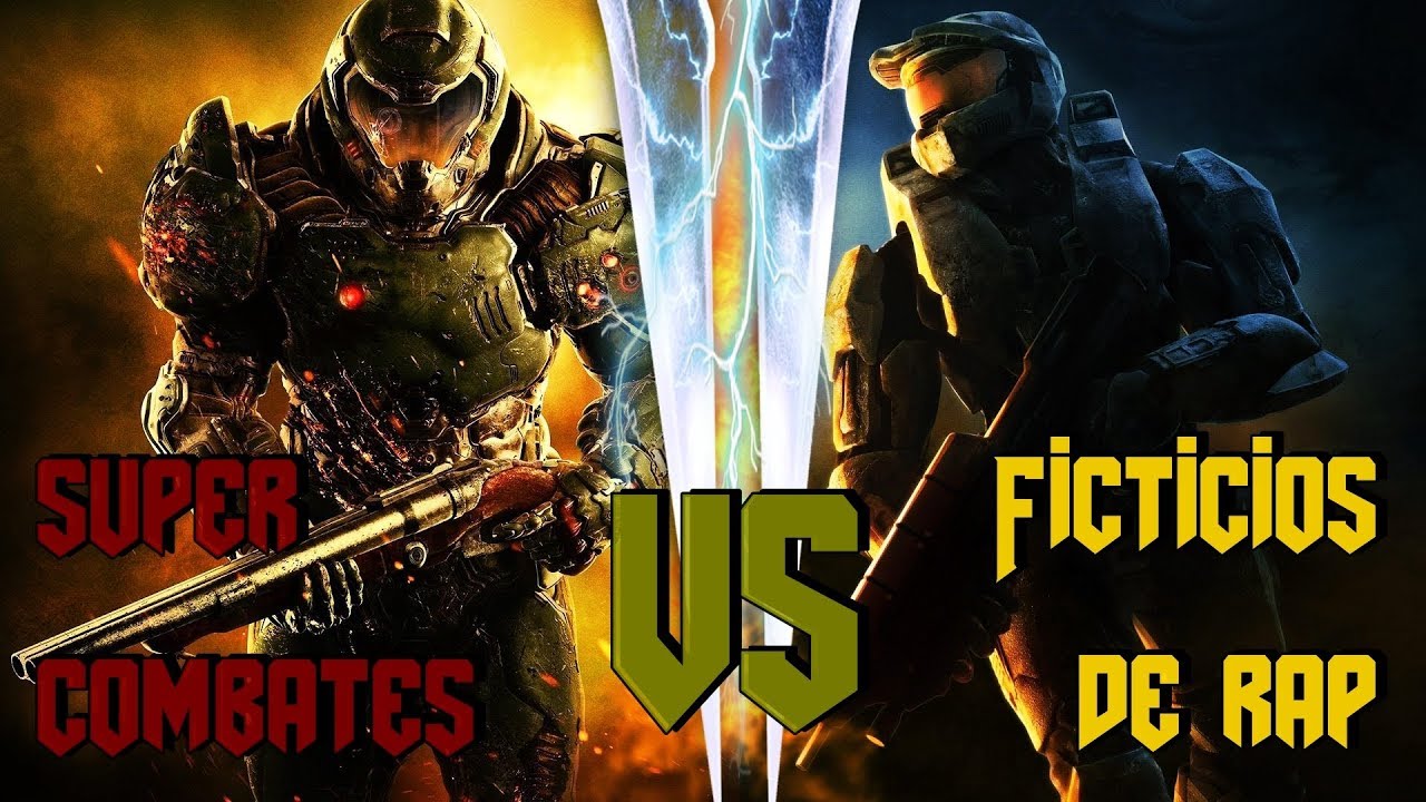 Super Combates Ficticios de Rap II DoomGuy vs Master Chief II By: JL II Ft otros